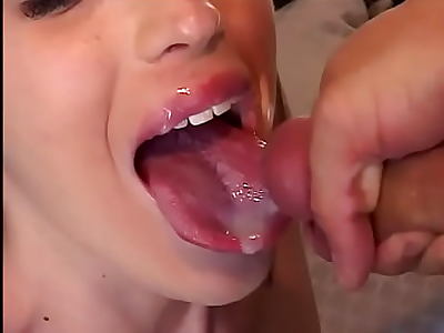 Guy's getting the oral treatment